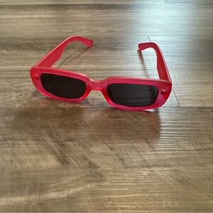 Red sunglasses